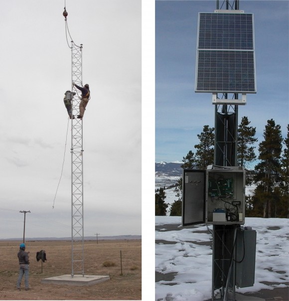 Browns Hill Engineering_Laramie, WY 12 Mile Antenna & Silver Creek, CO Solar Panel